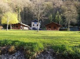 Lodgetent, Glampingunterkunft in Goebelsmuhle