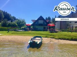 Seehaus Rausch, alquiler vacacional en la playa en Egg am Faaker See