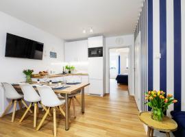 Apartament 11B Blue Marine Poddąbie, בית חוף בפודאובי