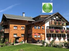 Panoramahaus Künzler, hôtel à Riezlern près de : Station de ski de Kanzelwand