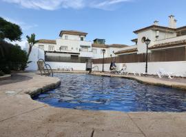 2 bedrooms appartement with shared pool furnished terrace and wifi at Turre 8 km away from the beach, hotel u gradu Ture