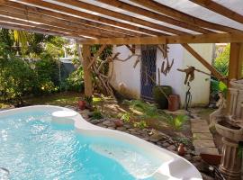 Appartement d'une chambre avec piscine partagee jardin clos et wifi a Le lamentin a 9 km de la plage, готель біля аеропорту Міжнародний аеропорт Мартиніки - FDF, 