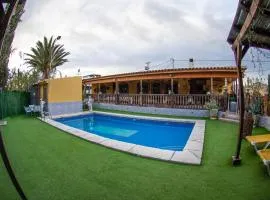 5 bedrooms villa with private pool furnished terrace and wifi at Archena