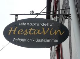Hestavin Bed & Breakfast, отель с парковкой в городе Грюнберг