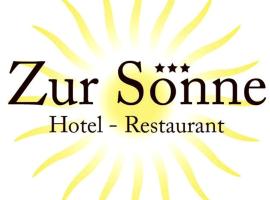 Hotel Sonne, hotel with parking in Neuburg