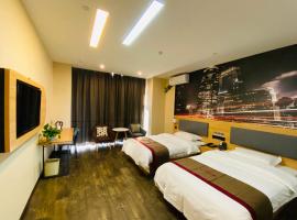 Thank Inn Chain Hotel Jiangsu Suzhou High-tech Zone Majian Xintiandi, hotell i Hu Qiu District, Suzhou