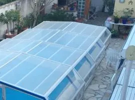 Charmant Studio à Lunel-Viel 50 m² avec Piscine Partagée