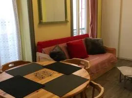 Appartement cosy à La Bourboule, 40 m², casier à skis