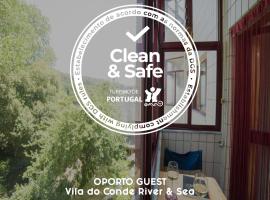 OPORTO GUEST Vila do Conde River & Sea、ヴィラ・ド・コンデのビーチ周辺のバケーションレンタル