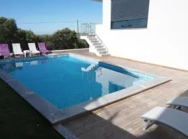 4 bedrooms villa with private pool enclosed garden and wifi at Mexilhoeira Grande