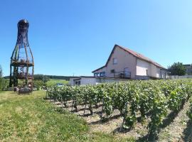 gîte coeur de champagne, khách sạn gia đình ở Romery