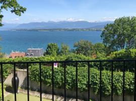 Lac et Mont-Blanc, hotel em Nyon