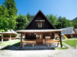 Camp Korita, villa í Soča