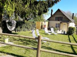 Maison de 3 chambres avec jardin clos et wifi a Edruchon, maison de vacances à Saint-Martin-au-Bosc