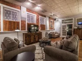 Elegant Loft-Style Retreat in Old Firehouse Alley