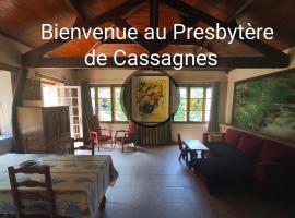 Presbytère de cassagnes, počitniška hiška v mestu Cassagnes