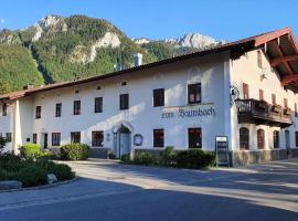 Wirtshaus zum Baumbach, hotel Aschau im Chiemgauban