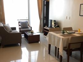 Cebu Cozy Ocean View 1BR,17th,pool,Wifi,Mactan, beach rental in Mactan
