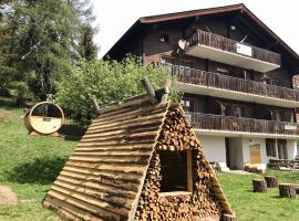 Lärchenwald Lodge, cabin in Bellwald