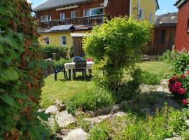 Idyllisches Ferienhaus im Fichtelgebirge, pigus viešbutis mieste Nagel