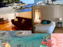 Maison Village Cosy 450m de la plage , 2km de la ville Cap Corse, hotelli, jossa on pysäköintimahdollisuus kohteessa San-Martino-di-Lota