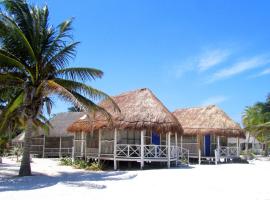 Cabanas ecoturisticas Costa Maya, landsted i Mahahual