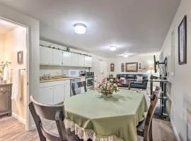 Deck with BBQ Hot Springs Village Apt!
