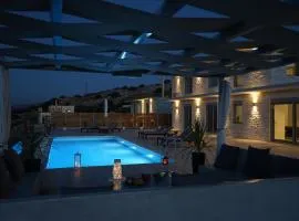 Eva Villas West with infinity pool & and panoramic sea view