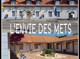 L'envie des mets, готель біля визначного місця Залізничний вокзал Ран-дю-Фльє- Вертон-Берк, у місті Ран-дю-Флье