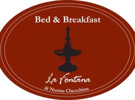 La Fontana di Nonna Checchina, отель типа «постель и завтрак» в городе Villa San Giovanni in Tuscia