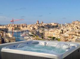 Penthouse Retreat, hotel v mestu Cospicua