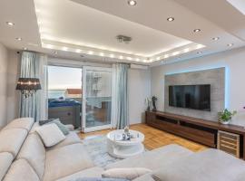 Luxury apartman SKY with sea view and whirlpool, hotel spa a Makarska