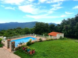 villa calme et detente, maison de vacances à Montbolo