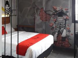 RedDoorz Plus @ Doorman Guest House, hotell i Bojongloa Kaler i Bandung