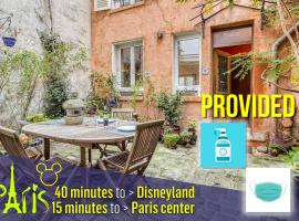 Une maison comme un Riad, hotel em Vincennes