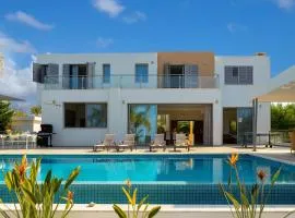 Limni Beach Villa - Beachfront Four Bedroom Luxury Villa