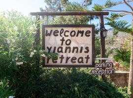 Yiannis Retreat, hotell i Kato Zakros