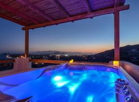 Naxos Pantheon Luxury Apartments, hotel near Kouros Melanon, Agkidia