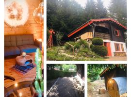 Chalet Le Cactus avec sauna privatif