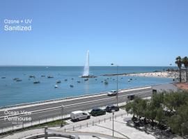 Ocean View Penthouse, hotel pantai di Paço de Arcos