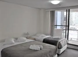 Accommodation Sydney City Centre - 2 Bedroom Apartment with Balcony on Top Floor
