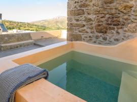Pera Chorio - Daphne - Artist stone house with countryside views, hotel with parking in Áyios Yeóryios