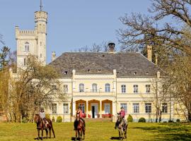 Pałac Pensjonat Ptaszynka, семейный отель в городе Грыфице