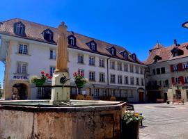 SWISS HOTEL LA COURONNE, hotel sa Avenches