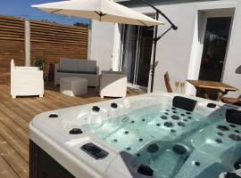 "le Skiff", bord de mer et spa, &agrave; la VILLA PLEIN VENT, spa hotel in Barneville-Carteret