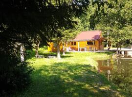 Insolite Chalet de pêche Sérénité - Bien Etre, chalet i Ban-sur-Meurthe-Clefcy