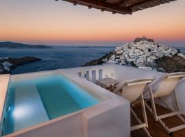 Oneiro Luxury Suites-Adults Only: Astypalea, Church of Panagia Portaitissa yakınında bir otel