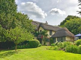 Beck Cottage, Wood Green, New Forest UK, hišnim ljubljenčkom prijazen hotel v mestu Breamore