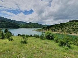 Zavojsko jezero Pirot - smestaj Manic, rumah kotej di Gostuša