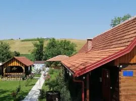 Pod orehom drvena kuća i sauna